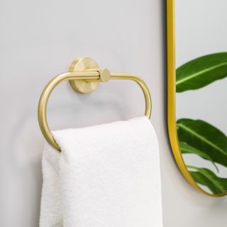 Зеркало FIXSEN с подсветкой LED овальное 50х100 см золото-сатин (FX-3100G)